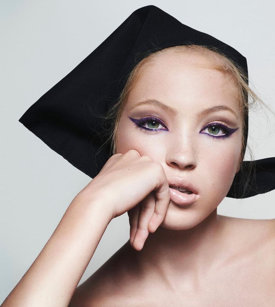 Lila Moss, fiica lui Kate Moss, este noua imagine a brandului Marc Jacobs Beauty